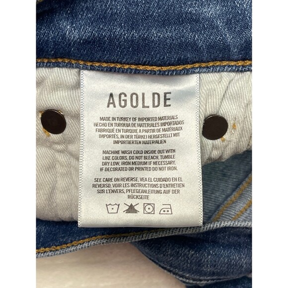 AGOLDE Sophie Mid Rise Skinny in Tame, Sz 25 - Picture 11 of 12